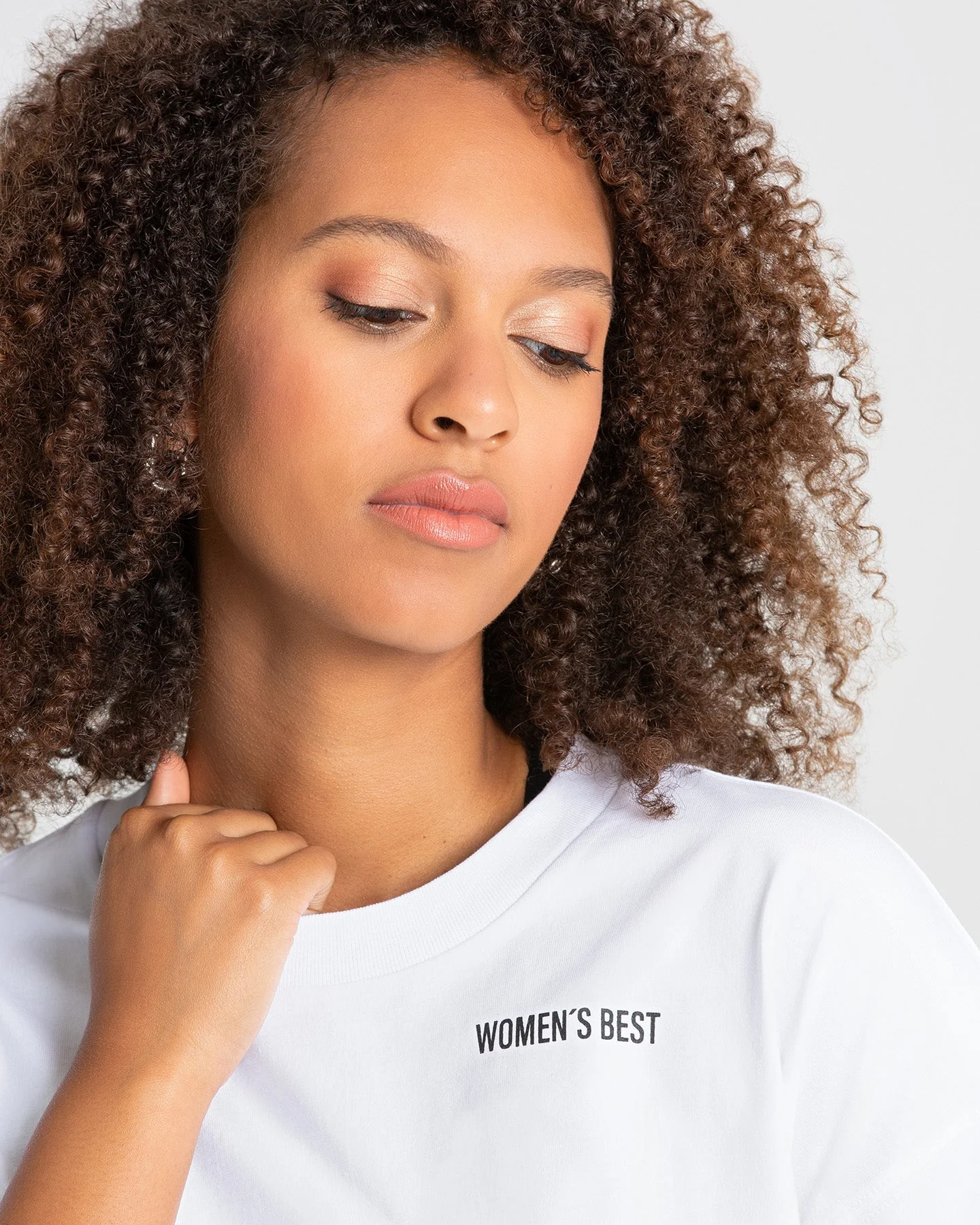 Comfort Oversized Cropped Short Sleeve T-Shirt | White - Image 4