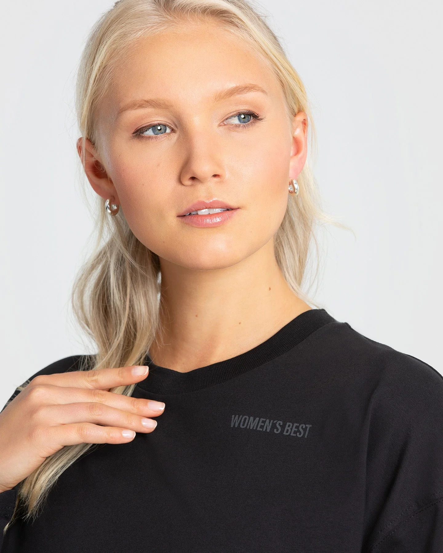Comfort Oversized Long Sleeve T-Shirt | Black - Image 4