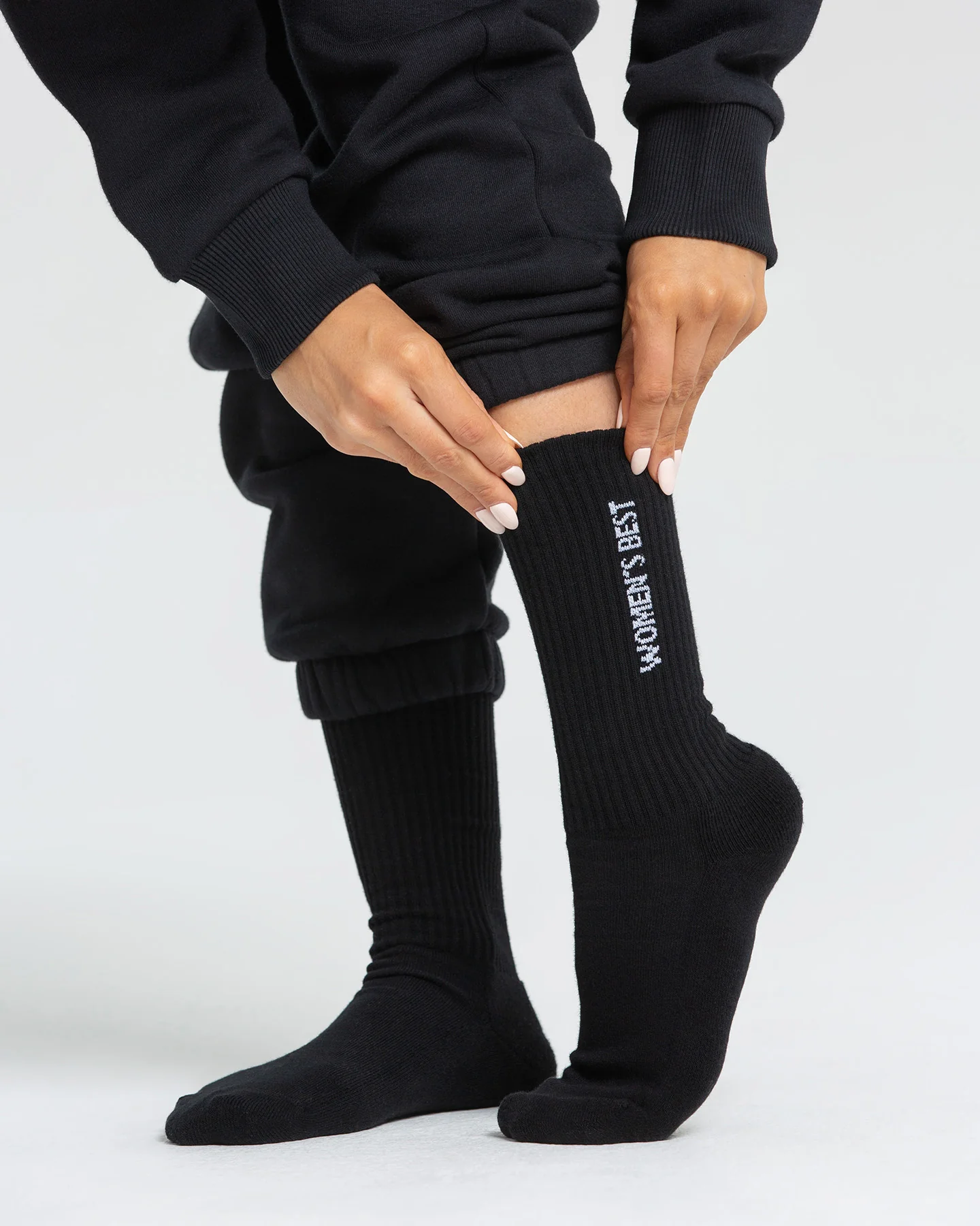 Crew Socks (1PK) | Black - Image 5