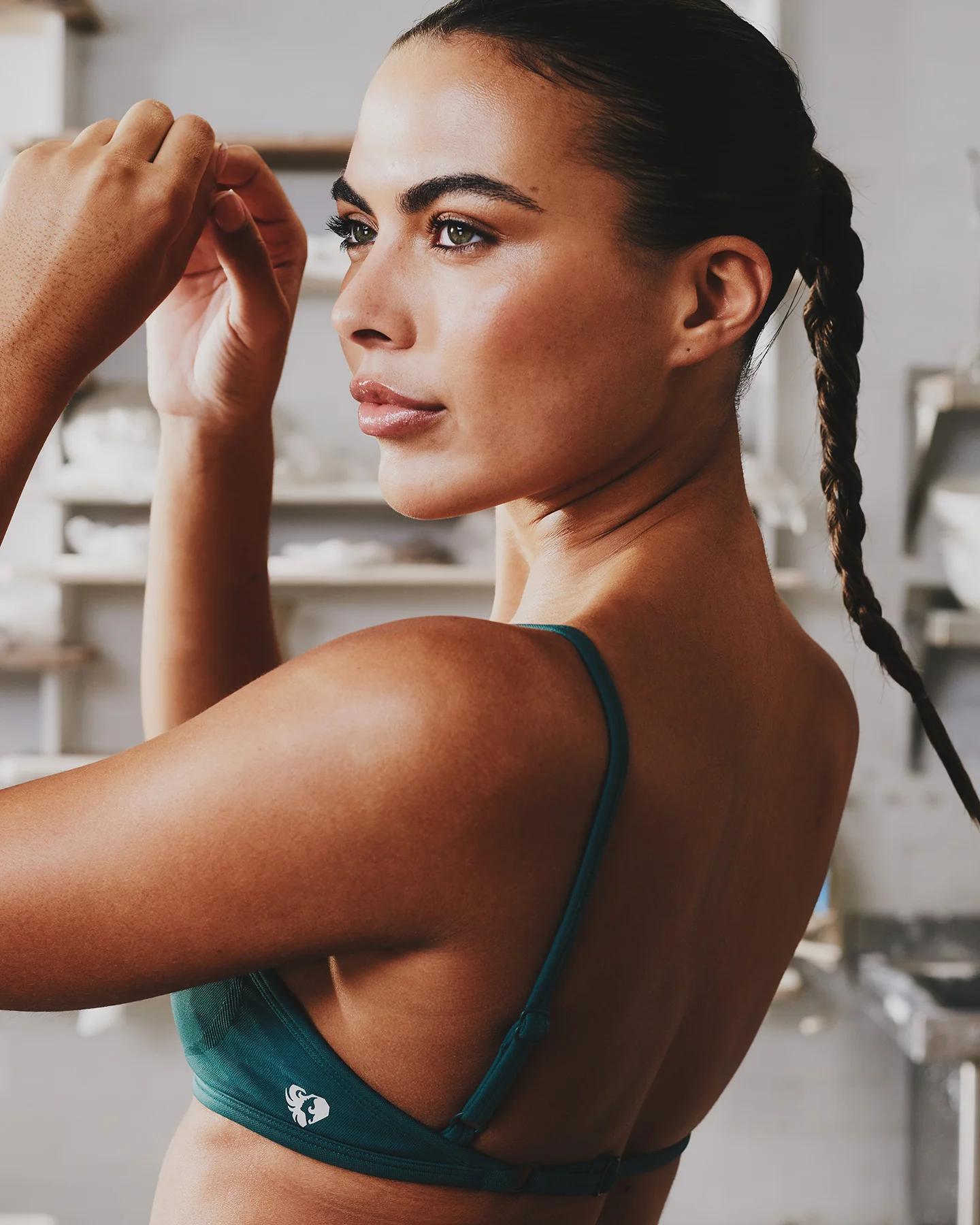 Emphasize Minimal Bra | Evergreen - Image 3