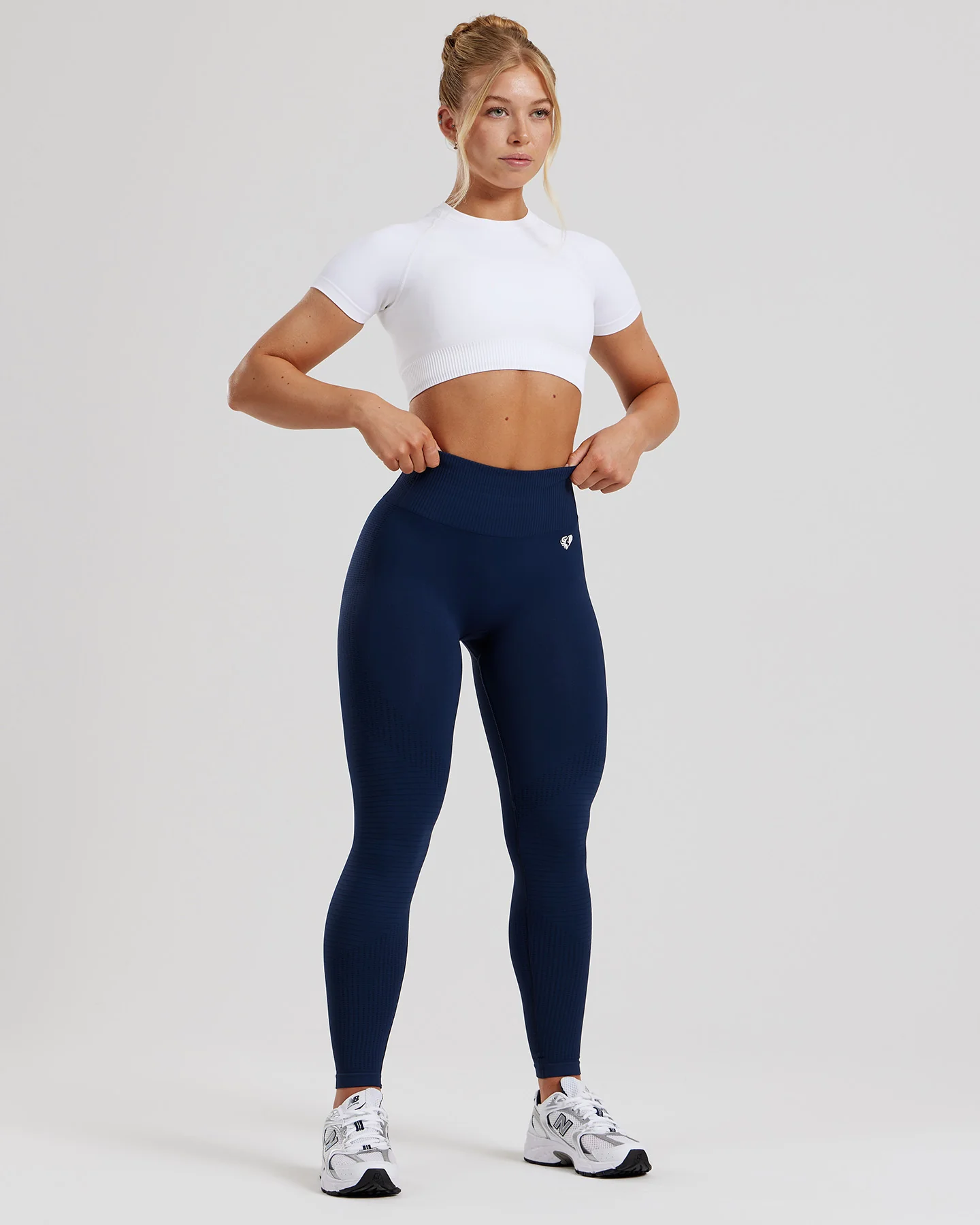 Power High Waist Leggings | Sapphire Blue - Image 6