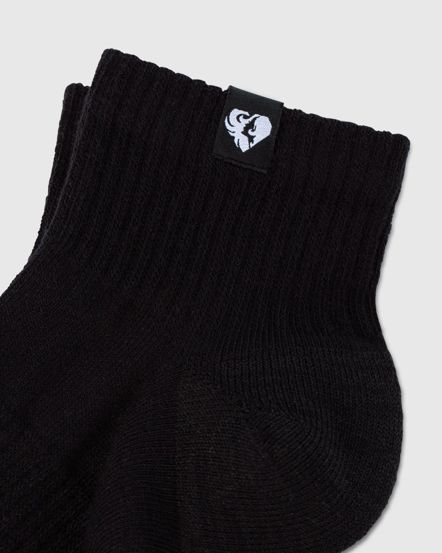 Quarter Socks (1PK) | Black - Image 3